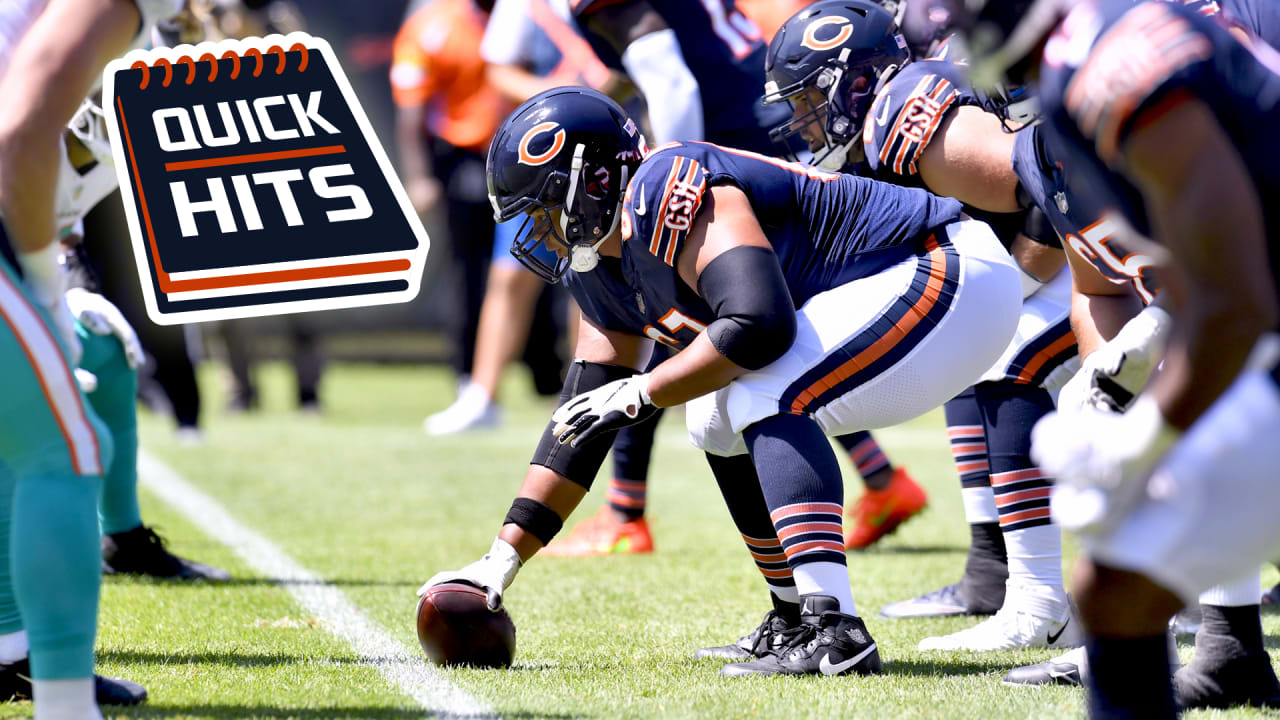 Chicago Bears offensive line steps up in preseason win ...