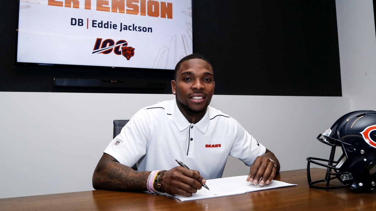 Chicago Bears sign Eddie Jackson to 4-year contract extension