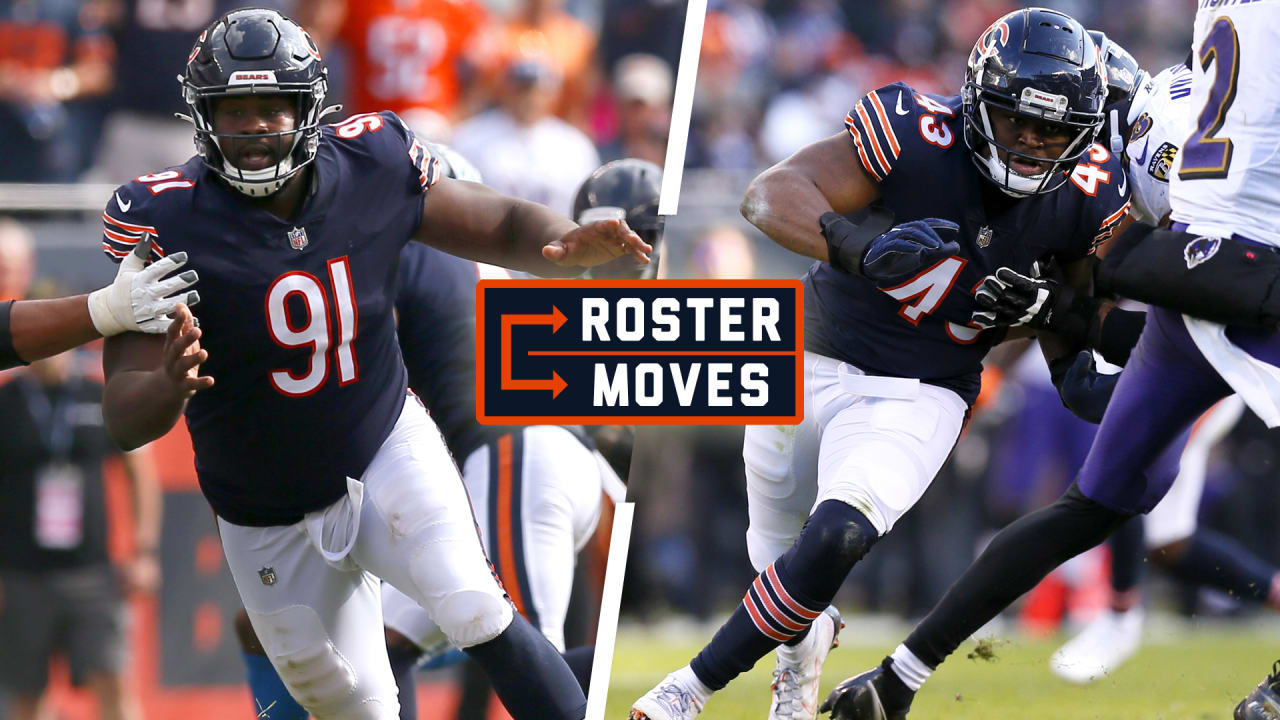 Eddie Goldman activated from COVID list, Ledarius Mack promoted to active  roster