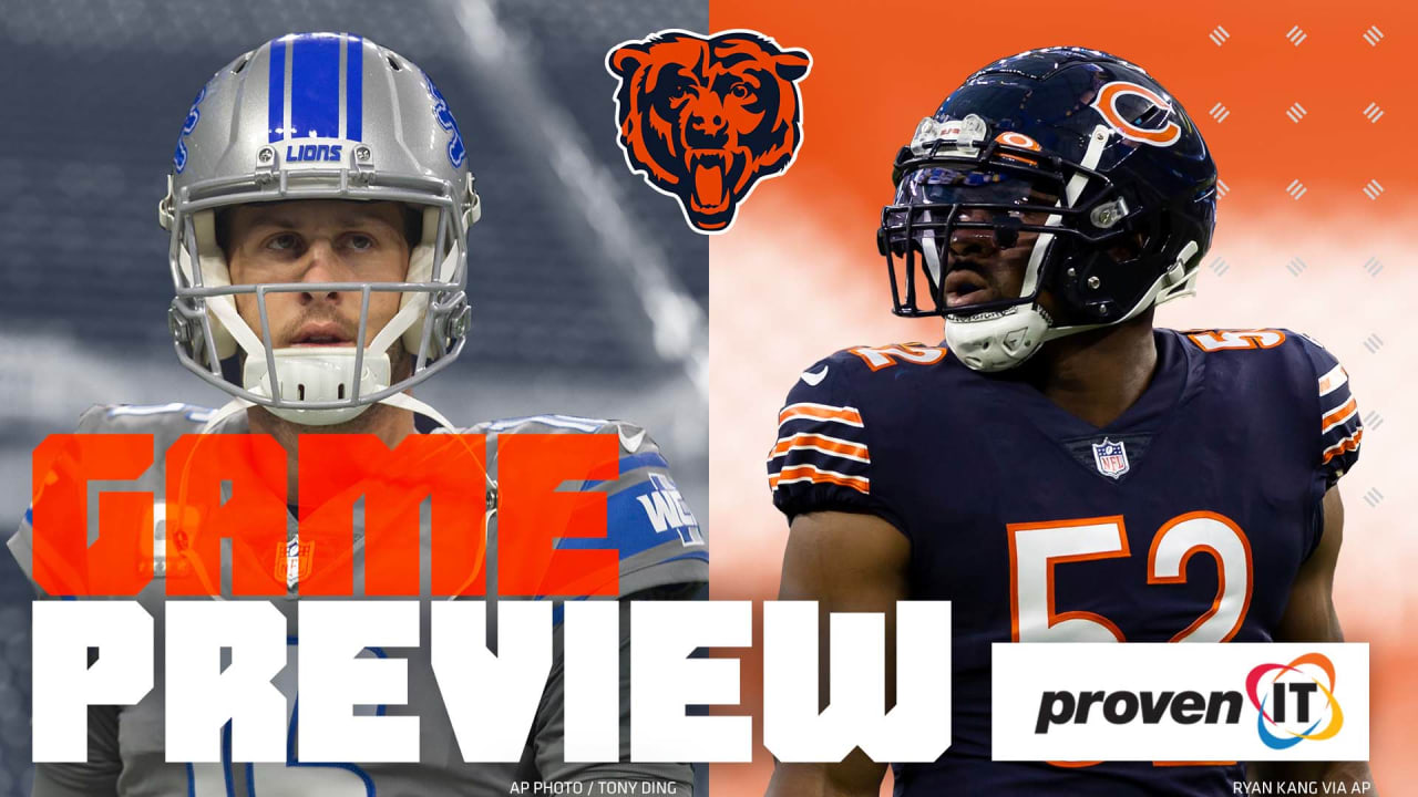 Bears vs. Lions Game Preview
