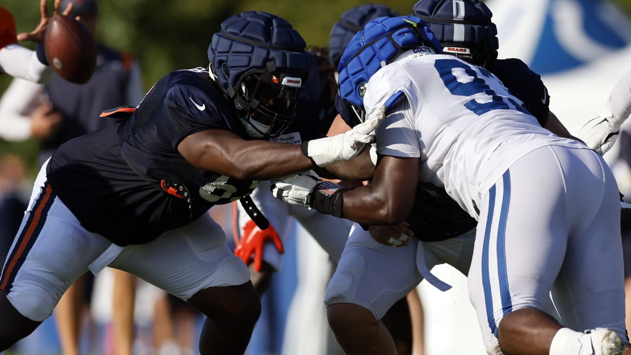 Colts vs. Bears game action