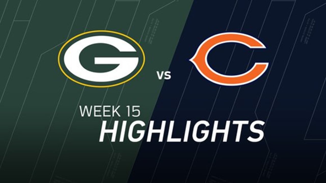 Packers vs. Bears Week 15 Highlights