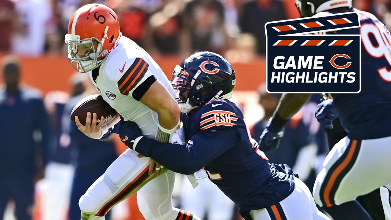 Chicago Bears vs Cleveland Browns