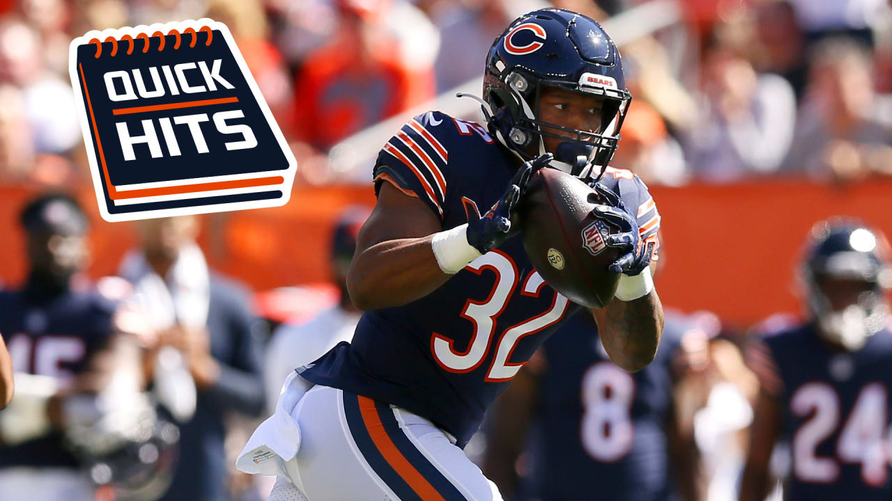 david montgomery convinced chicago bears will rebound injury update on justin fields andy eddie goldman khalil mack quick hits