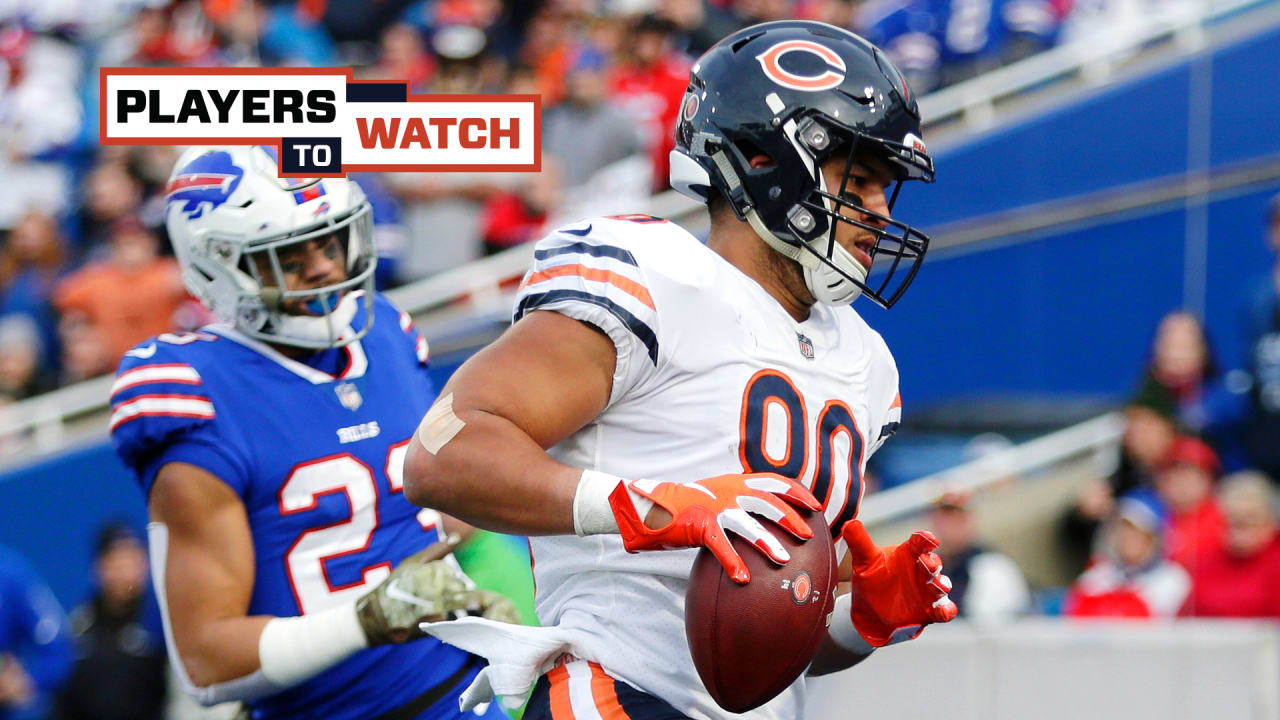 Players to Watch in Bears-Lions game