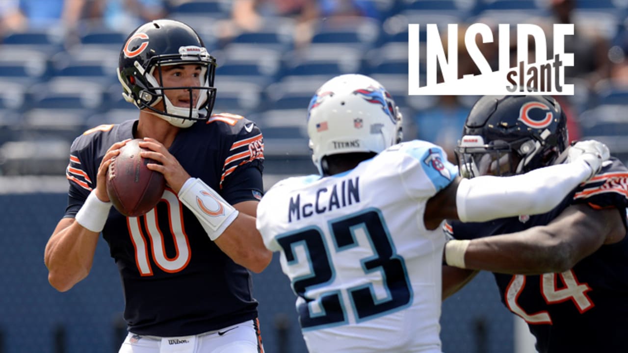 Glennon helps himself with TD as Bears beat Titans 19-7