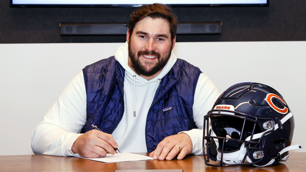 New Bears OL Lucas Patrick discusses journey from undrafted free agent to