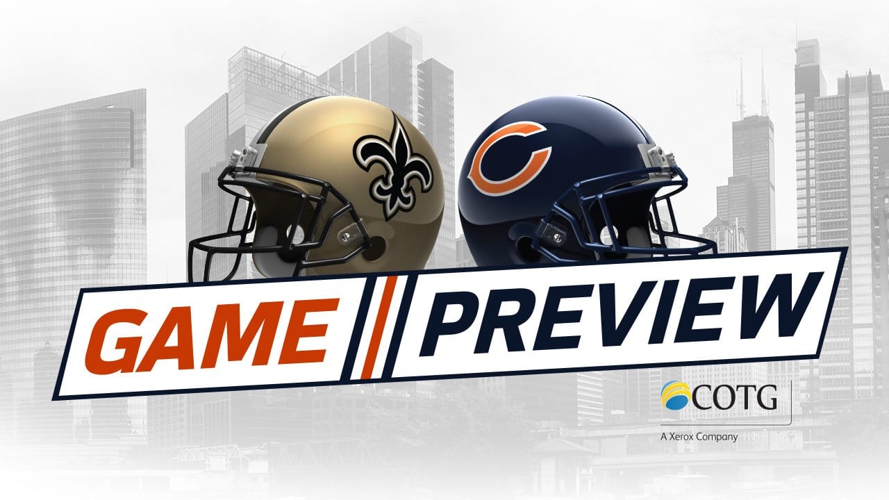 Game Preview BearsSaints