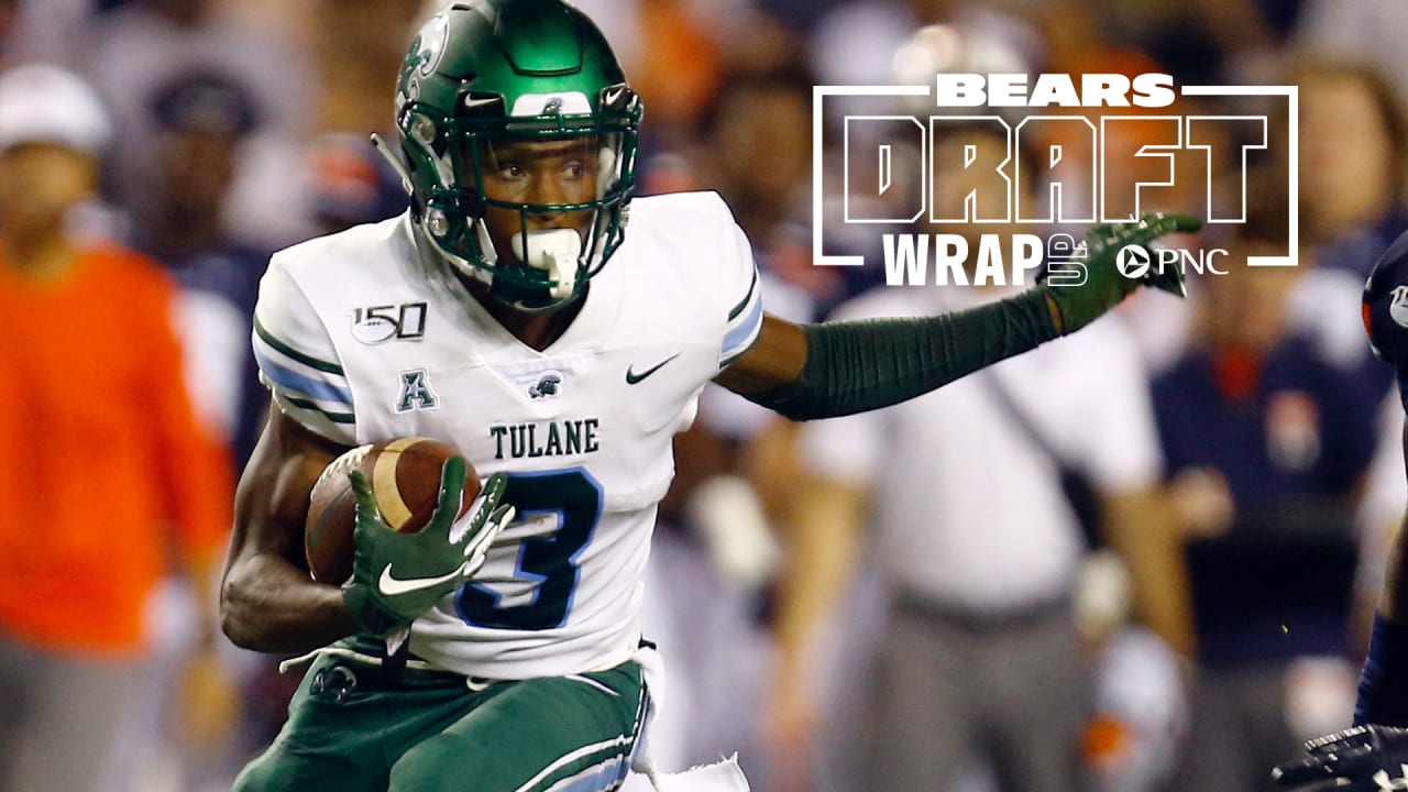 Chicago Bears 2020 draft pick Darnell Mooney described as hard worker, fast learner by Tulane coach