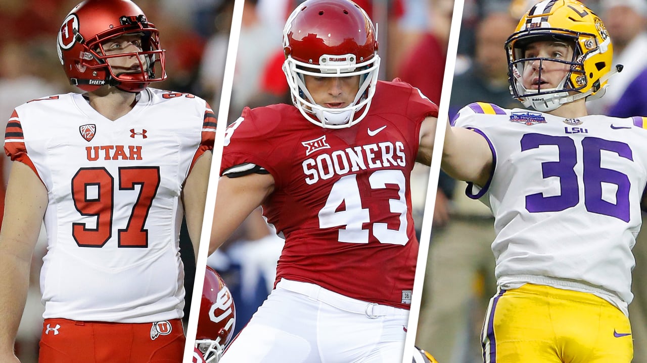Three kickers were on display at Combine