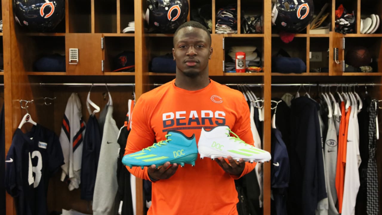 Chicago Bears Running Back Jordan Howard on his cleats and his cause