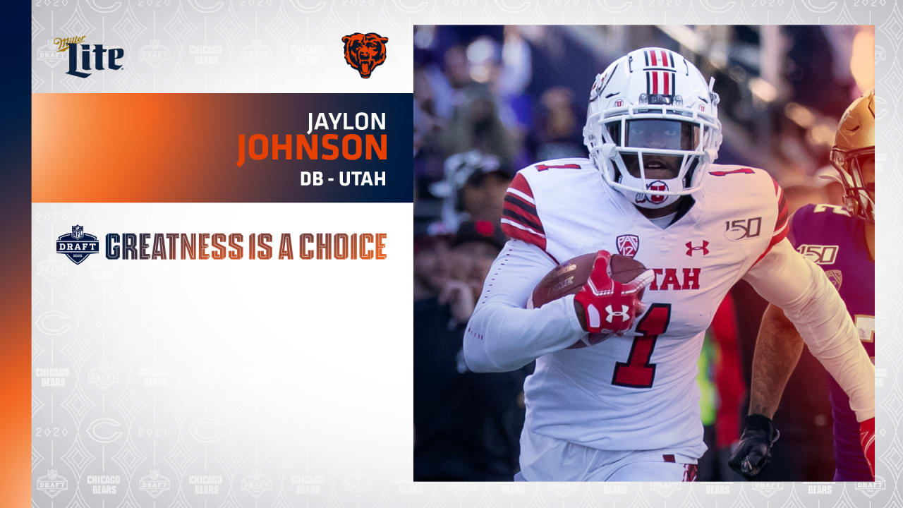 The Bears receive an IMPACTFUL player in Jaylon Johnson with the 50th  overall pick