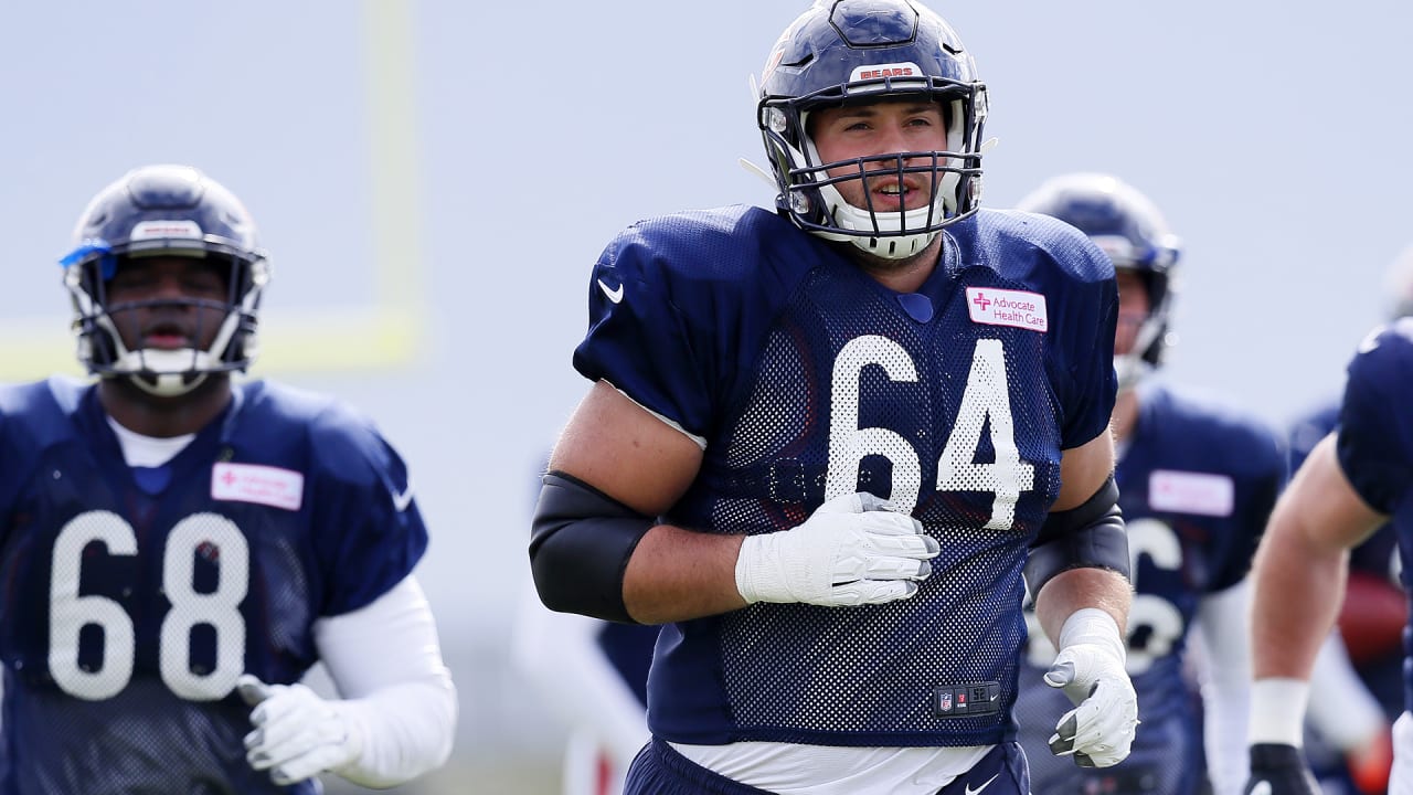 Alex Bars excited to remain with Chicago Bears, Harry Hiestand