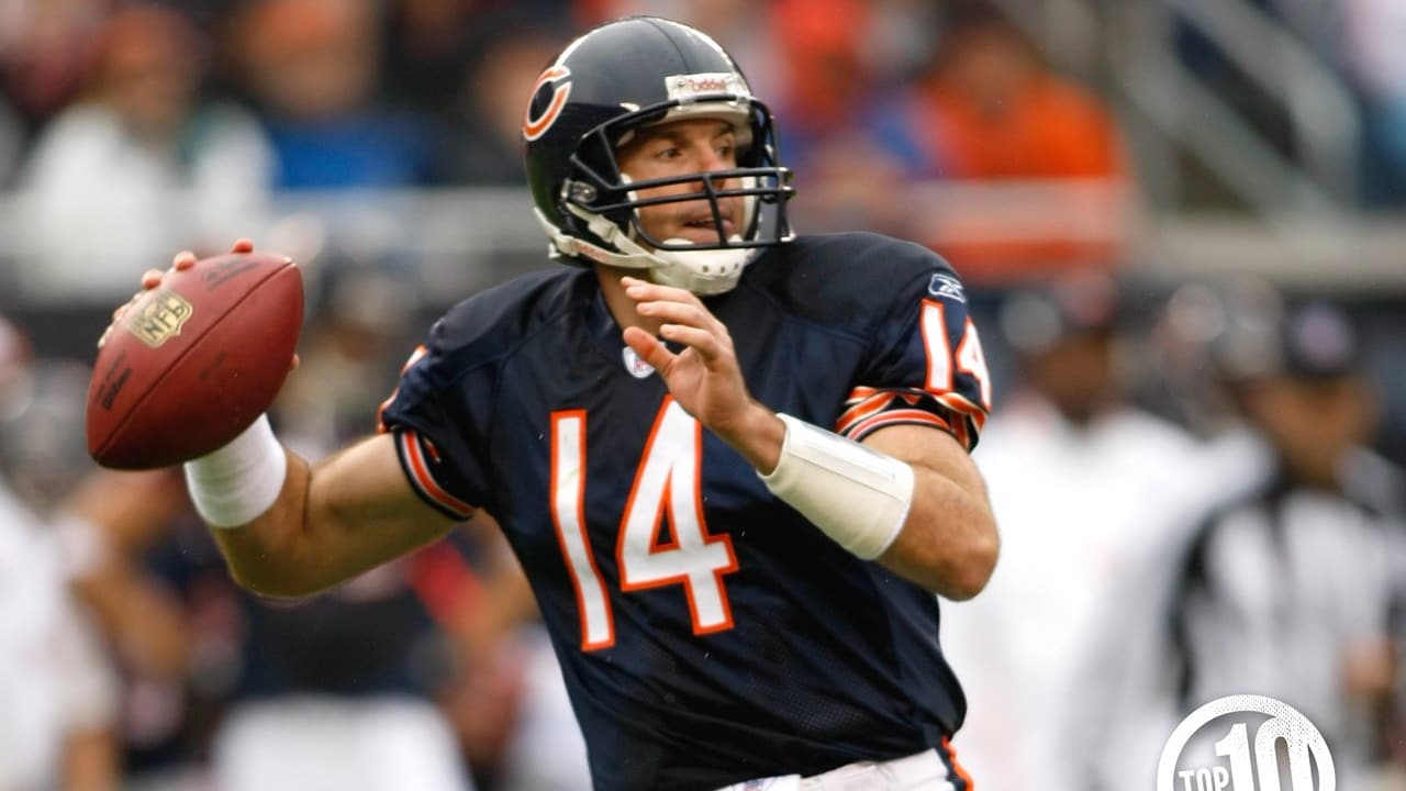 Brian Griese # 14 Chicago Bears QB (2006-07) College:Michigan  Chicago  bears football, Chicago sports teams, Nfl chicago bears