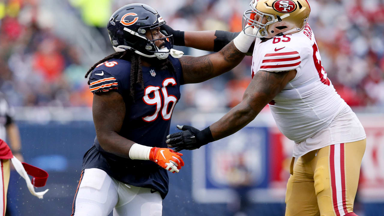 Minnesota Vikings defensive lineman Armon Watts in action against