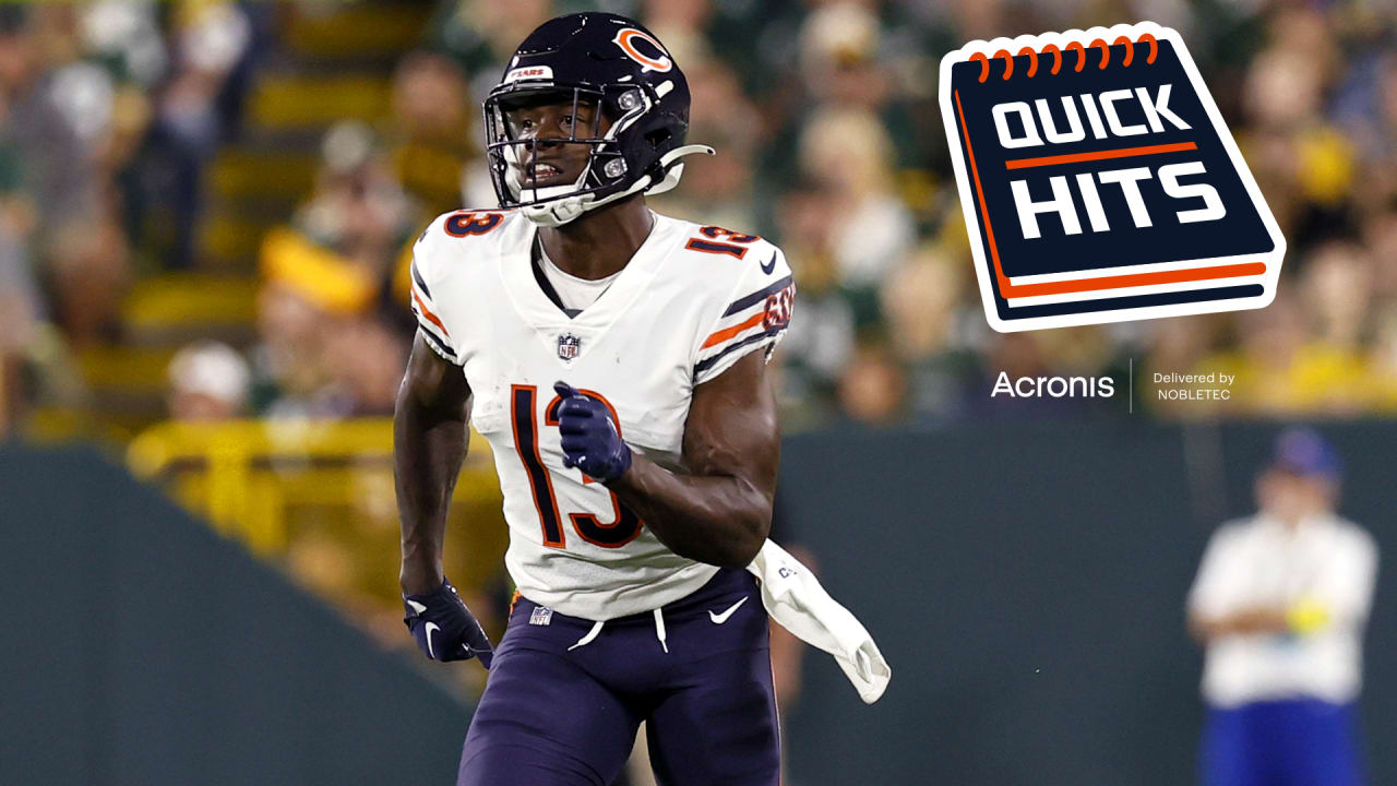 Bears place Byron Pringle on injured reserve - Windy City Gridiron