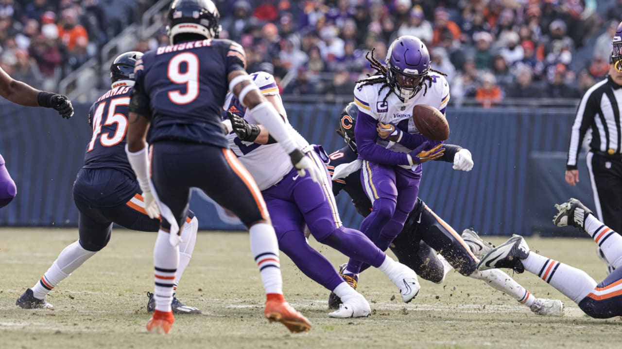 Minnesota Vikings cornerback Harrison Hand in action against the