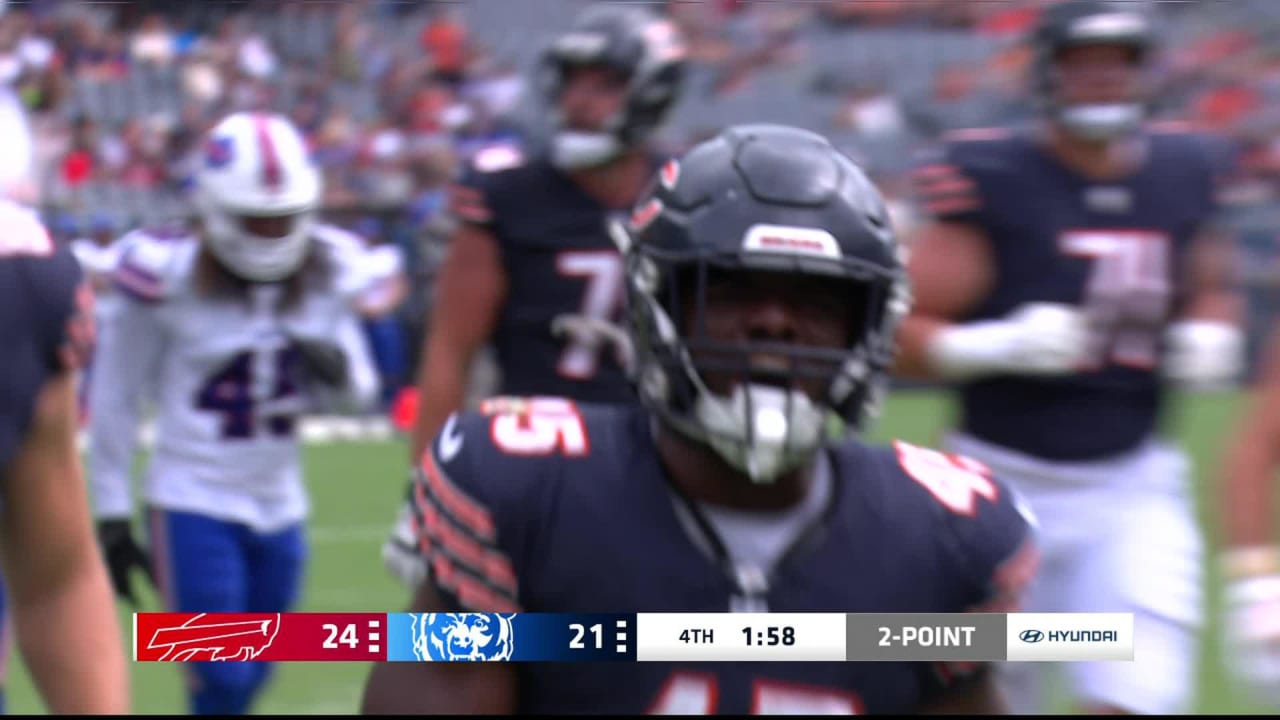 Robert Burns finds end zone for 2-point conversion