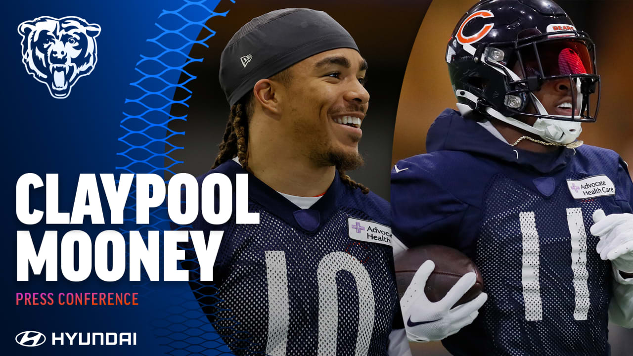 Bears WRs Mooney, Claypool cleared to practice