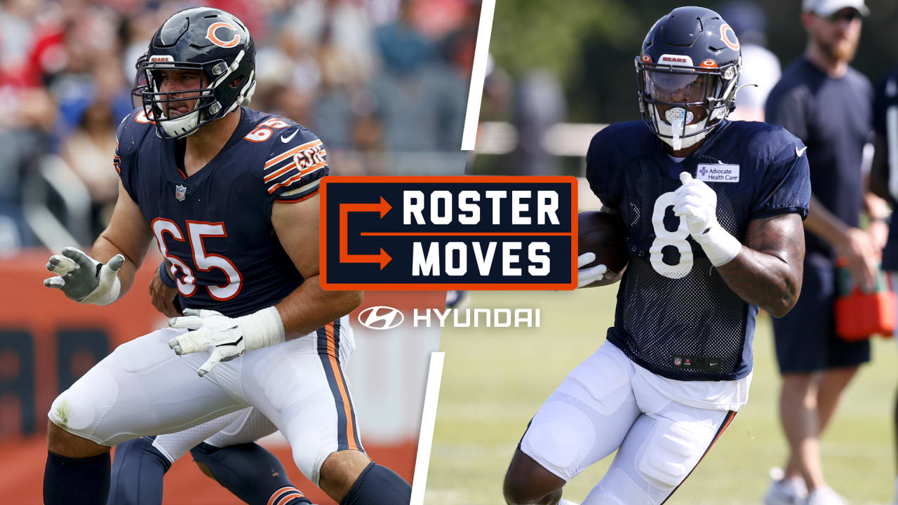 Chicago Bears Roster Moves Week 1