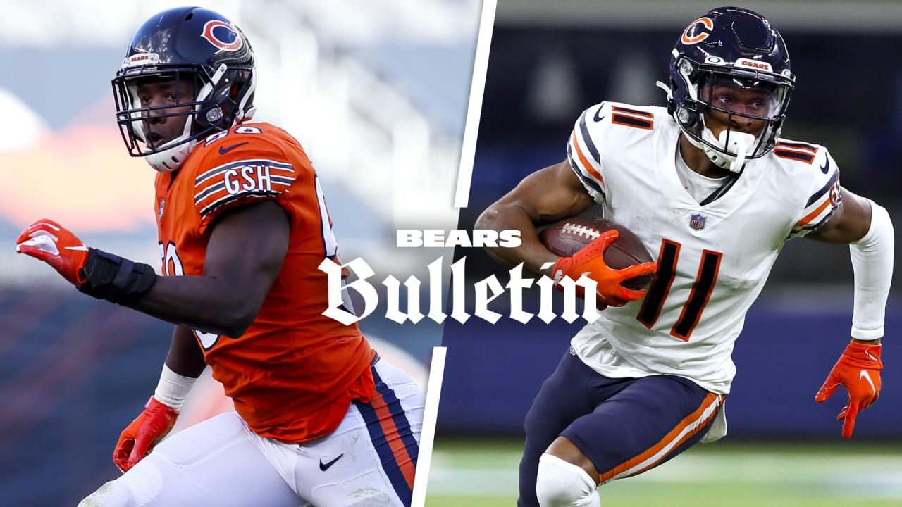 Chicago Bears rule LB Roquan Smith, WR Darnell Mooney out of Wild Card  playoff game against New Orleans Saints due to injury, activated two  players from practice squad