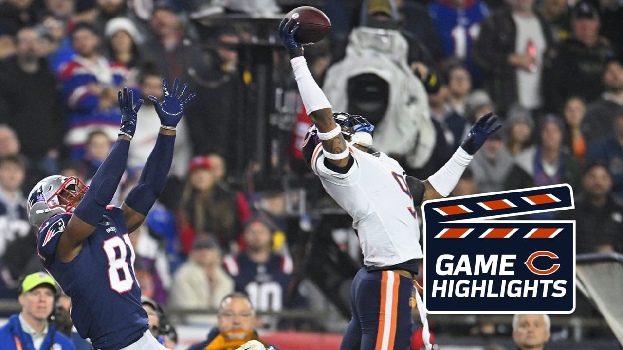 Chicago Bears 33 vs. 14 New England Patriots summary: stats and