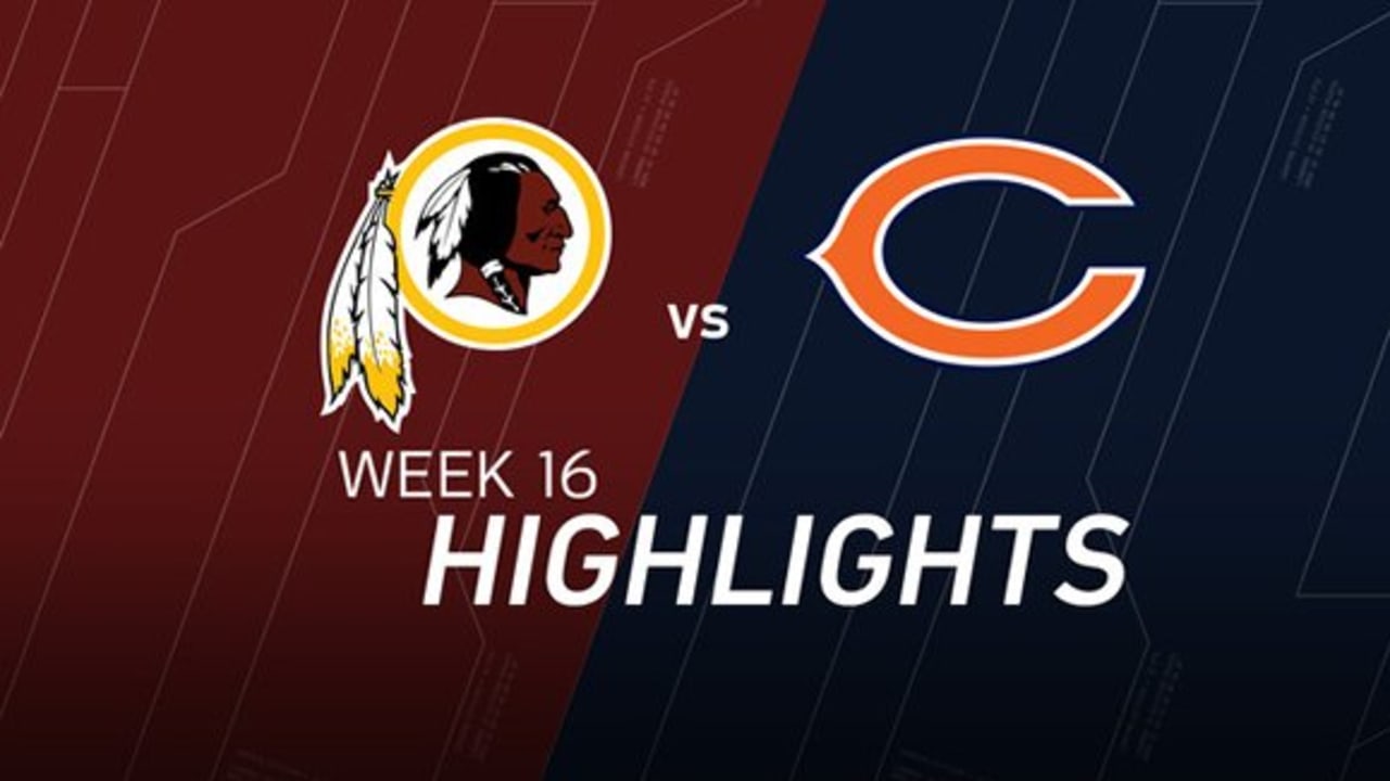 Previewing The Washington Redskins vs. Chicago Bears NFL Week 16