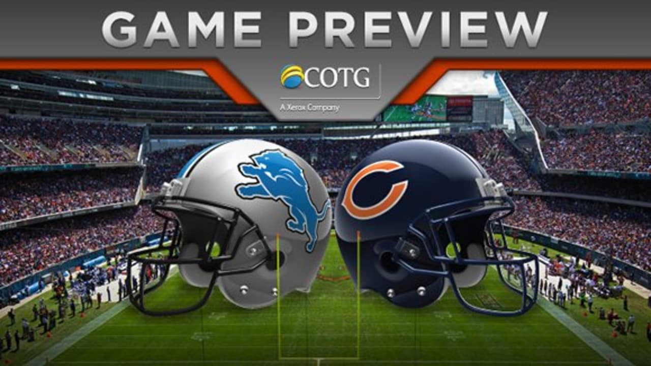 Game Preview: Lions-Bears