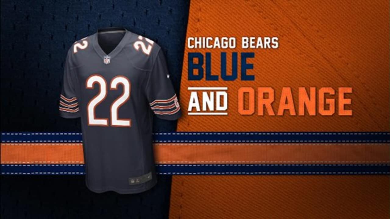 chicago bears jersey colors