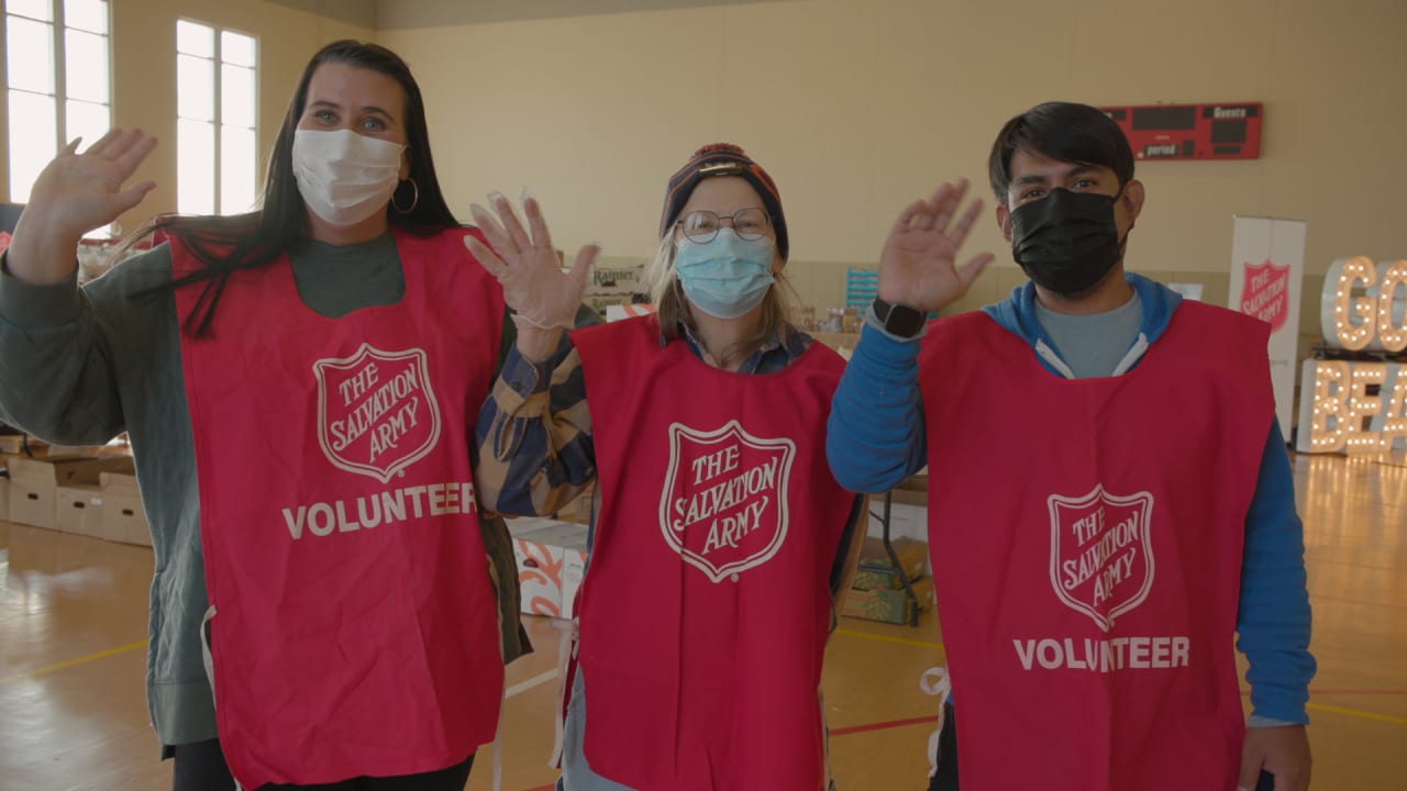 The Salvation Army joins the Chicago Bears at the team's Draft