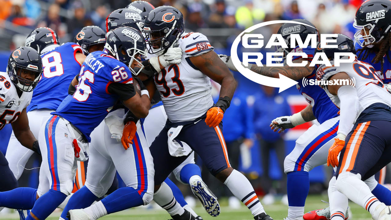 Chicago Bears 33 vs. 14 New England Patriots summary: stats and