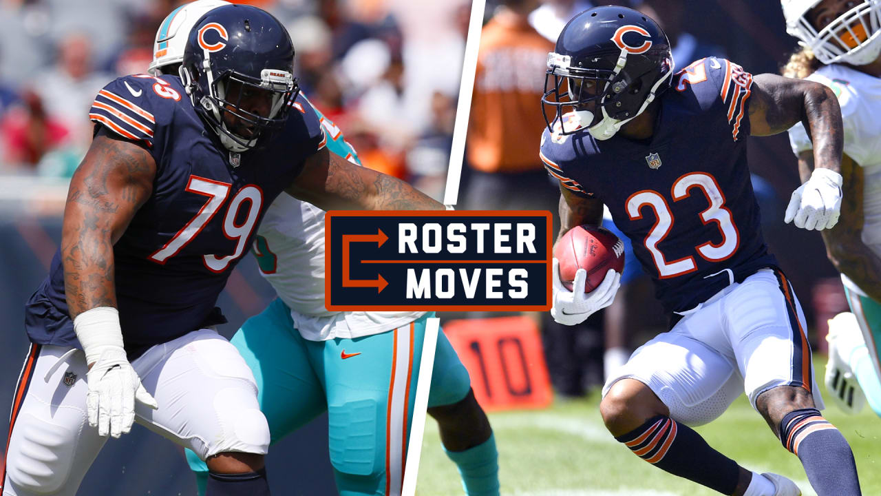 Roster Moves: Bears release Walker; waive Leatherwood, Houy