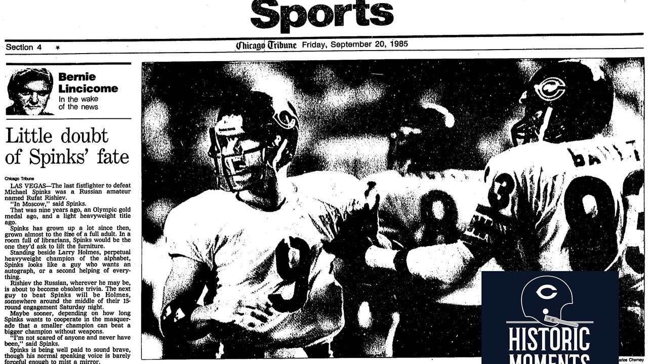 Jim McMahon Talks Bears' Lone Loss in 1985 and How He Angered Mike