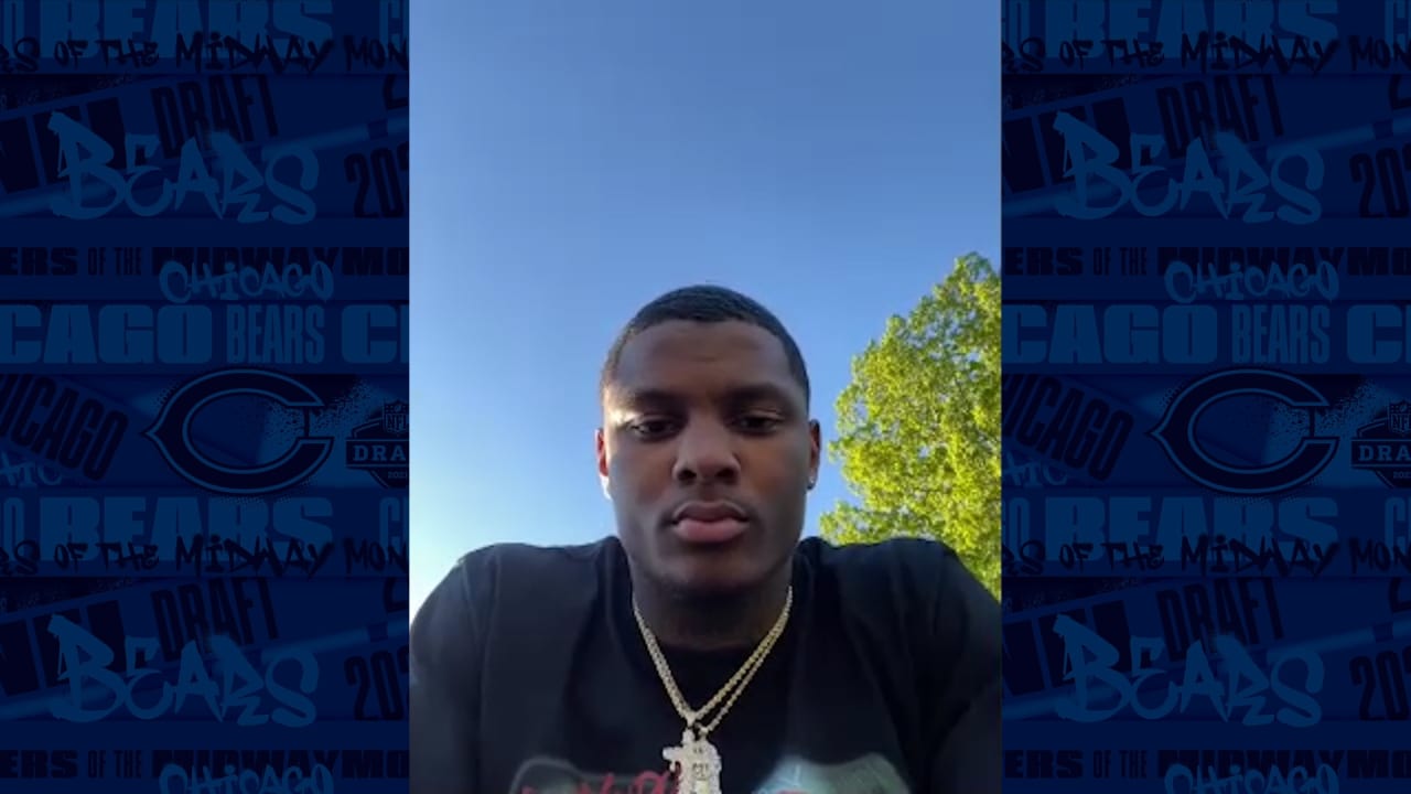 Dazz Newsome on being drafted by the Bears