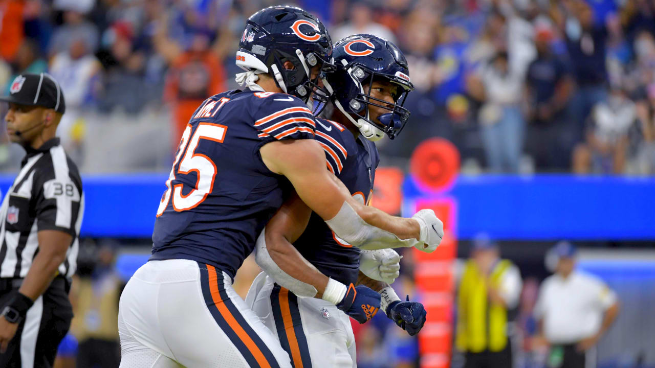 WATCH: David Montgomery scores Bears' first rushing touchdown of season