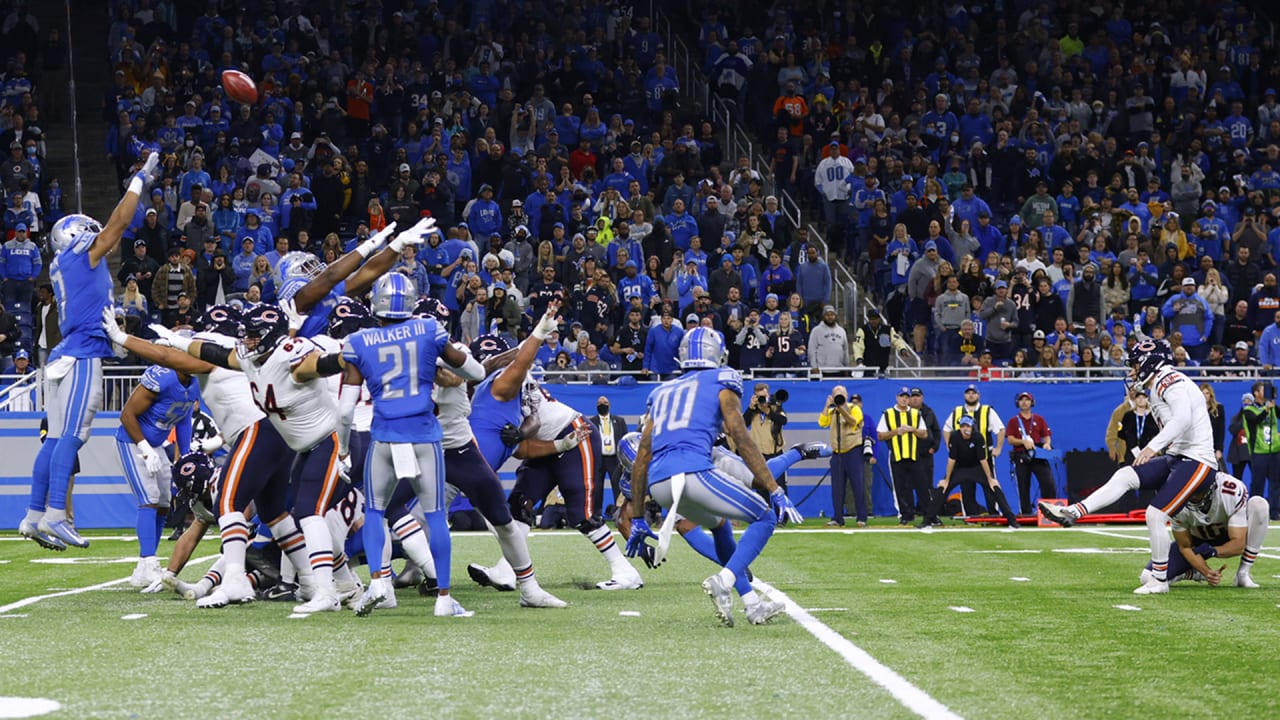 Bears eat turkey in Detroit with last-minute game-winning field goal by  Santos