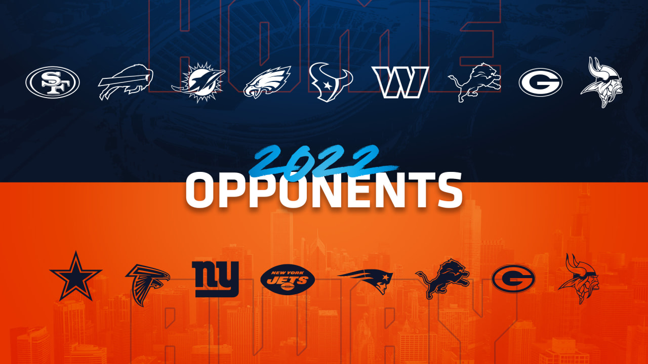 NFL Schedule Release: Chicago Bears 2023-24 Opponents