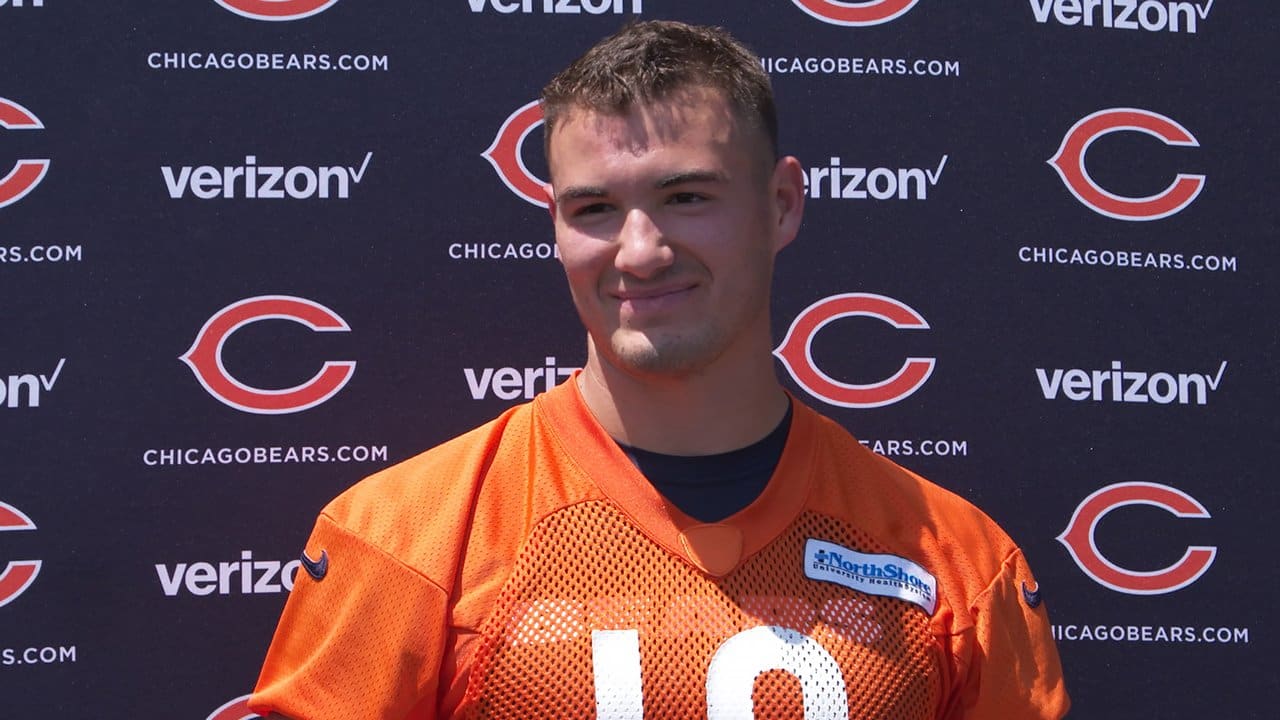 Mitchell Trubisky talks Rookie Minicamp