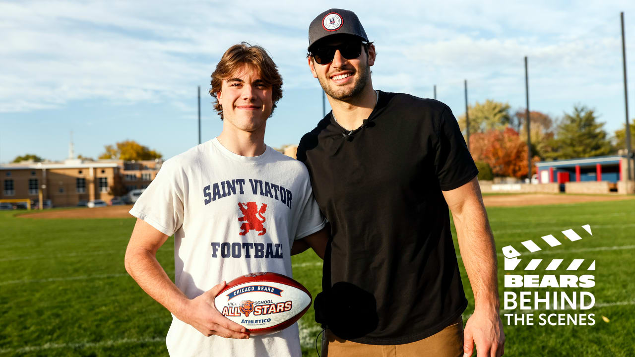 Cole Kmet surprises brother with High School All-Star of the Week award ...