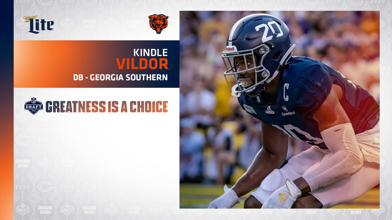 2020 NFL Draft: Defensive Back Kindle Vildor, Georgia Southern, Round 5  Pick 163