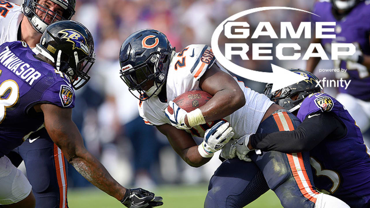 Bears beat Ravens 27-24 in overtime as Jordan Howard rushes for 167 yards