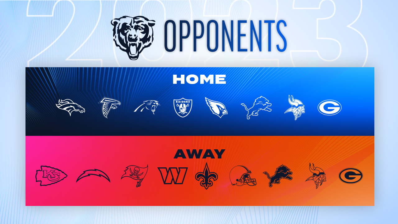 PHOTOS: Chicago Bears 2023 opponents/schedule, home & away matchups