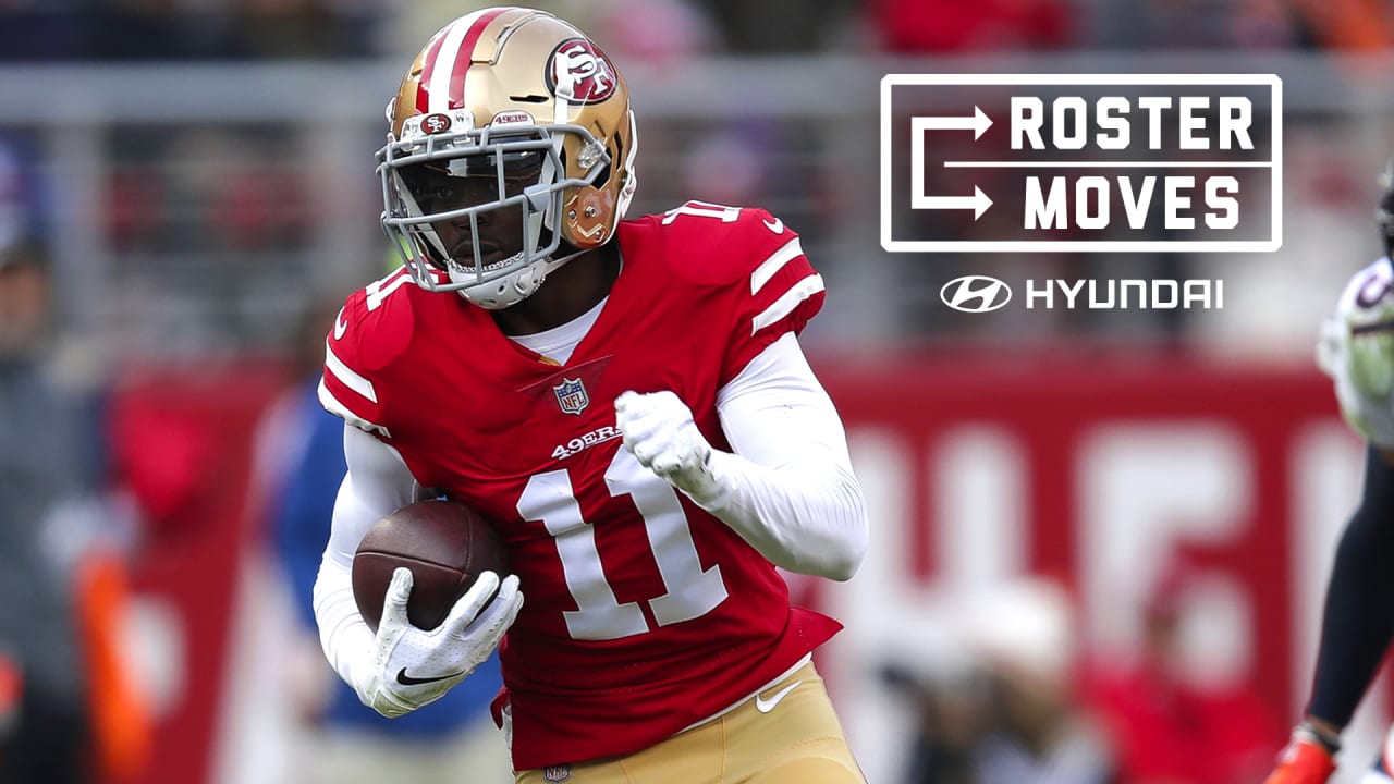 Chicago Bears sign former 49ers Bills WR Marquise Goodwin on a one-year deal