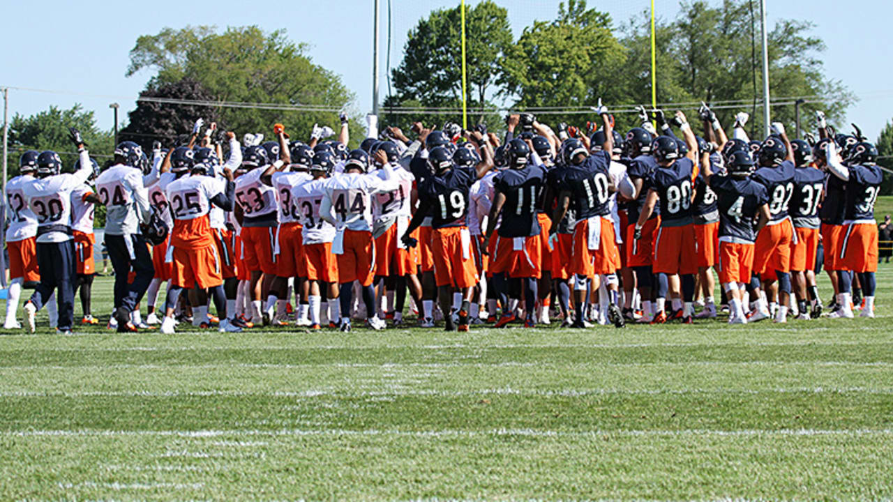 Bears Conduct First Padded Practice