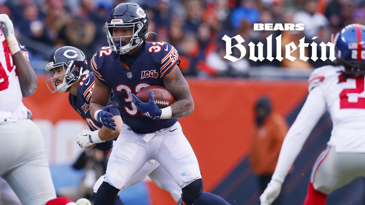 David Montgomery: Chicago Bears await news on RB's knee injury