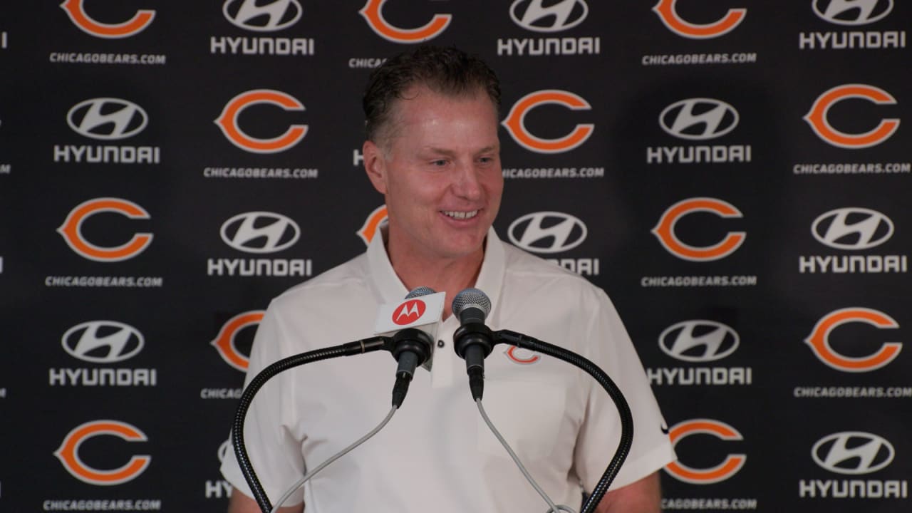 Matt Eberflus feels confident, focused ahead of 1st game as Chicago Bears  head coach – Shaw Local