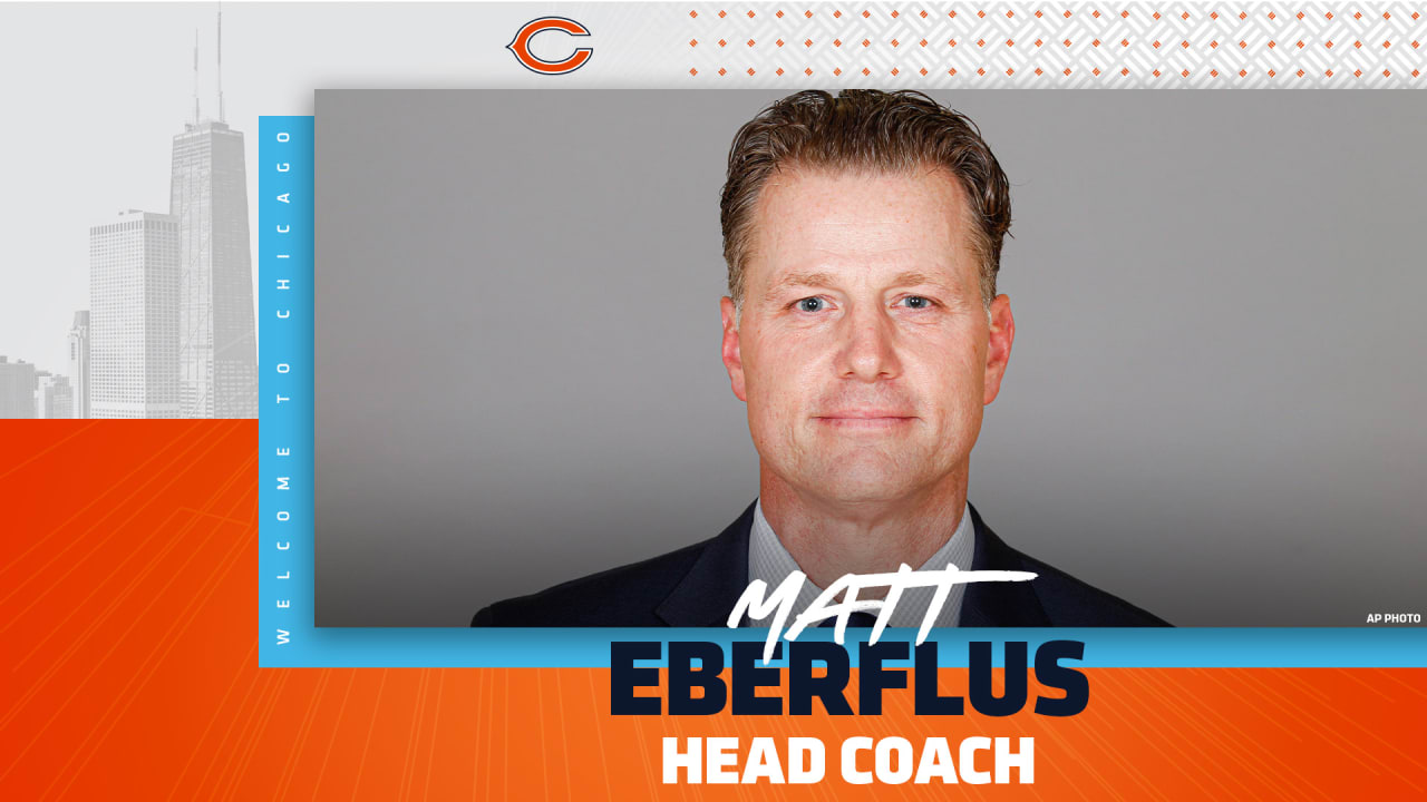 OFFICIAL: Bears name Matt Eberflus 17th head coach in franchise history