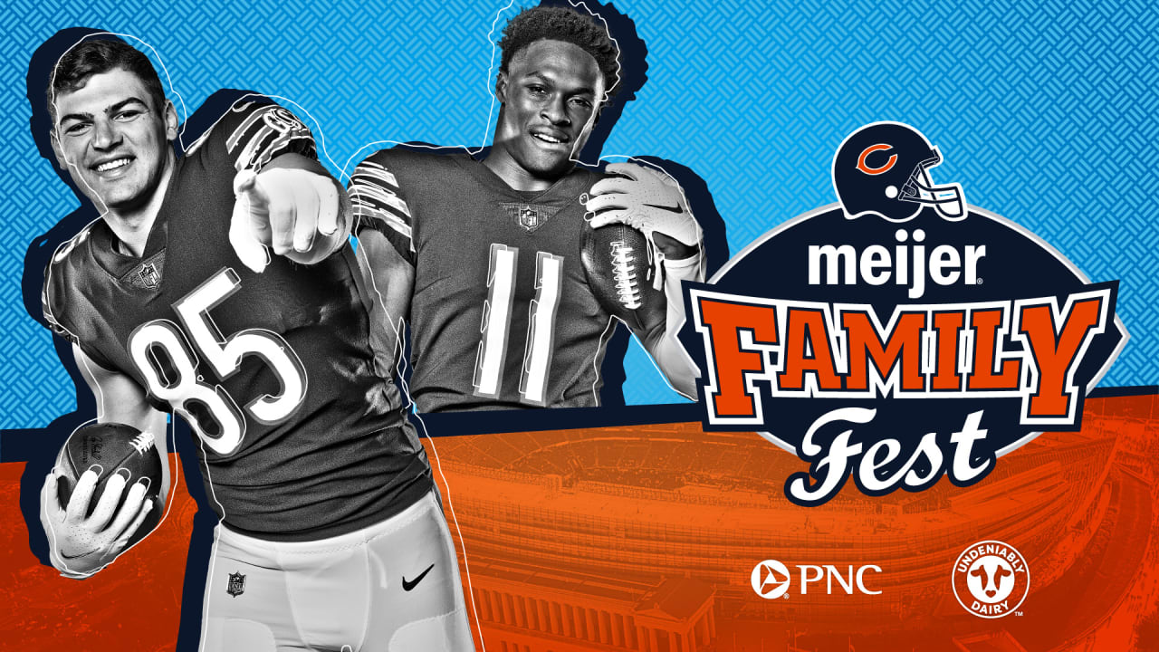 Chicago Bears - Join us for practice at Soldier Field with activities for  the whole fam. Get your Family Fest tickets now! 