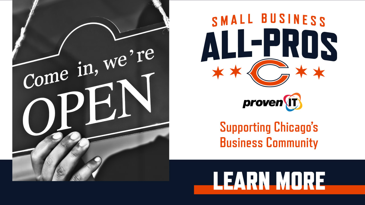 Bears open application process for Small Business All-Pros Gameday