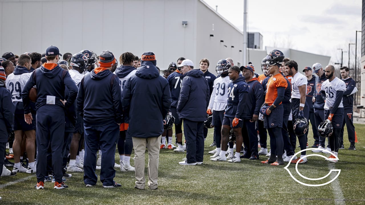 Bears 2022 voluntary minicamp